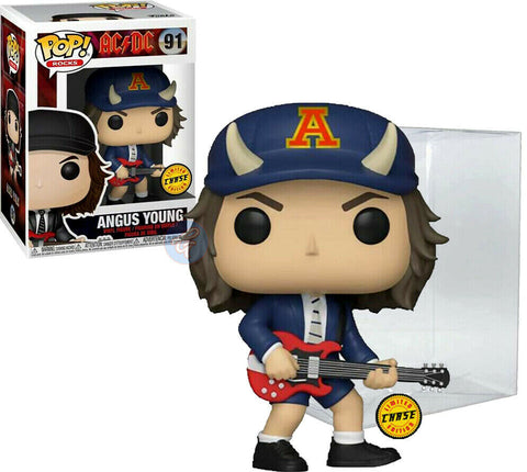 Funko Pop Rocks AC/DC Angus Young Limited Edition Chase New