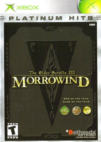 Elder Scrolls III Morrowind Xbox Used