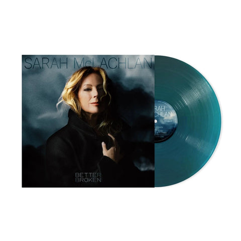 Sarah Mclachlan - Better Broken (Indie Exclusive Translucent Sea Blue) Vinyl New