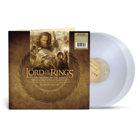 Howard Shore  - The Lord Of The Rings The Return Of The King (2Lp Indie Exclusive Clear) Vinyl New