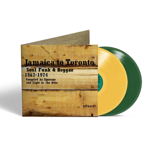 Various Artists - Jamiaca To Toronto Soul Funk Reggae 67-74 (2Lp  Green-Yellow) Vinyl New
