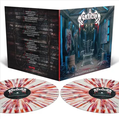 Mortician - Hacked Up For Barbecue (2Lp White-Blood Red) Vinyl New