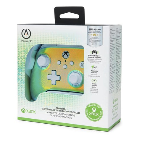 Xbox Series Controller Wired Enhanced Power A Disco Ball New