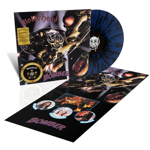 Motorhead - Bomber (50Th Anniversary Dark Blue-Black Splatter) Vinyl New