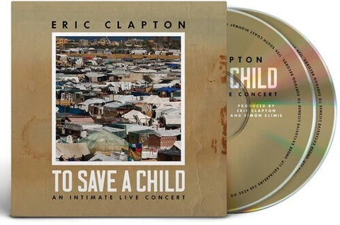 Eric Clapton - To Save A Child (Cd-Blu-Ray) Blu-ray New