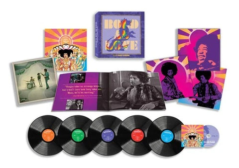Jimi Hendrix Experience - Bold As Love (5Lp + Blu-Ray Audio Box Set) Vinyl New