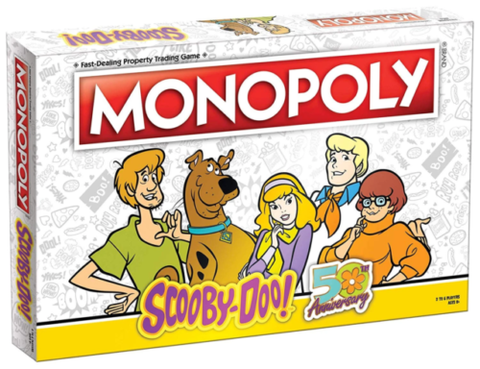Monopoly Scooby-Doo 50th Anniversary Edition Board Game New