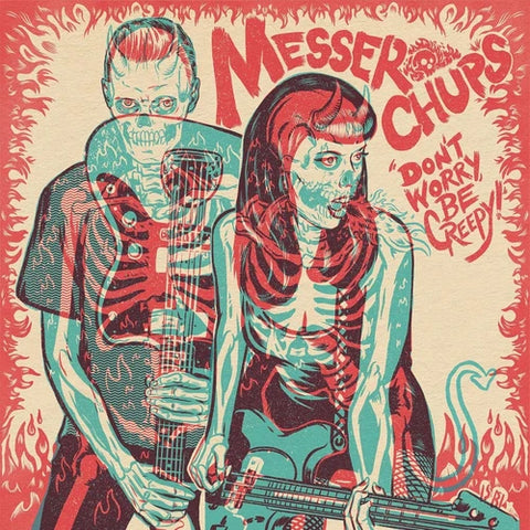 Messer Chups - Don't Worry, Be Creepy (7" Colour) Vinyl New