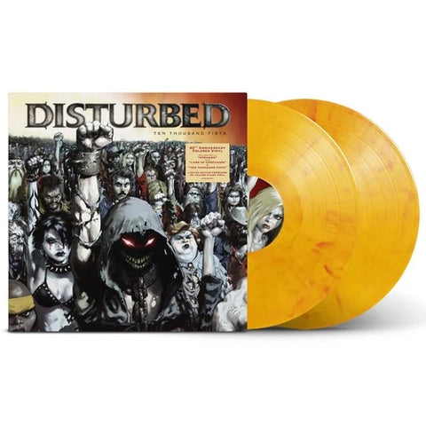 Disturbed - Ten Thousand Fists (Yellow Flame 2Lp) Vinyl New