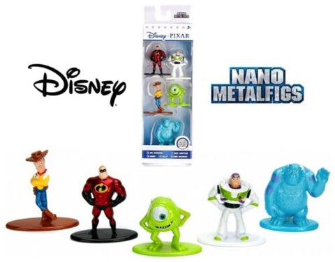 Disney Die Cast Set (Mr Incredible/Buzz/Woody/Mike/Sully) Figure