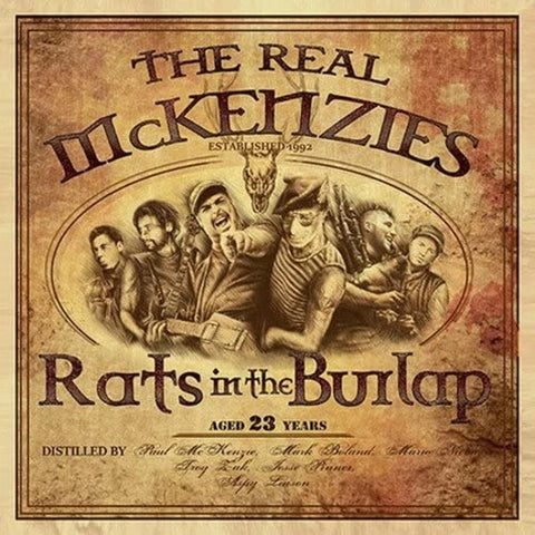 Real Mckenzies, The - Rats In The Burlap CD New