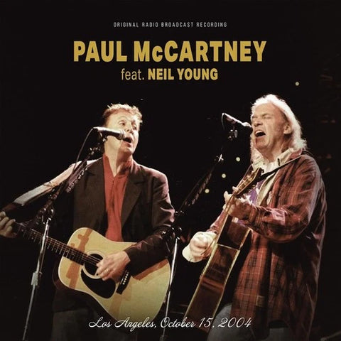 Paul Mccartney Featuring Neil Youny - Los Angeles Fm Broadcast (Clear) Vinyl New