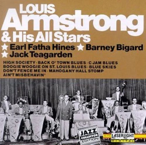 Louis Armstrong - Louis Armstrong & His All Stars CD Used