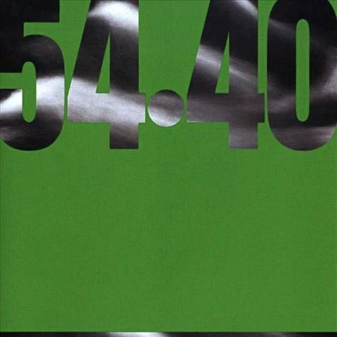 54-40 - Green (White Translucent) Vinyl New