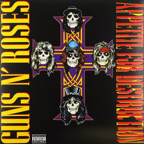 Guns N Roses - Appetite For Destruction Vinyl New