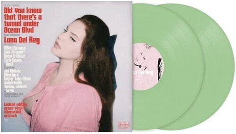 Lana Del Rey - Did You Know That There's A Tunnel Under Ocean Blvd (2Lp Alternate Cover Light Green) Vinyl New