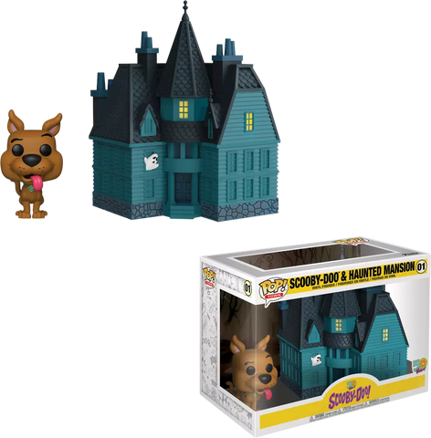 Funko Pop Town Scooby-Doo & Haunted Mansion New