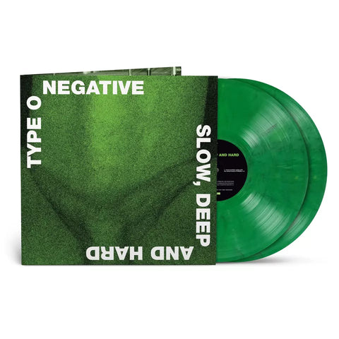 Type O Negative - Slow Deep And Hard (Green-Black Rocktober 2024) Vinyl New