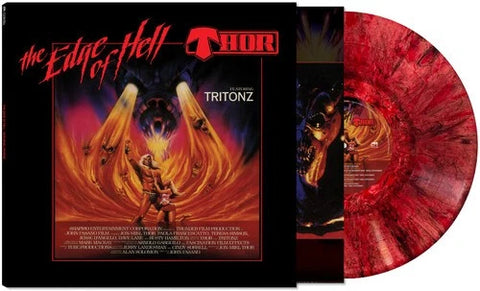 Thor - The Edge Of Hell (Limited Edition Red Marble) Vinyl New