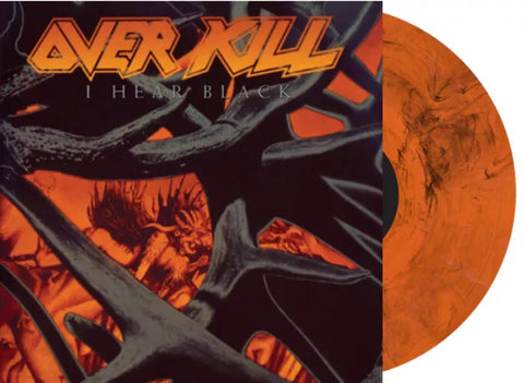 Overkill - I Hear Black (Half Speed Mastered Orange Black Marble) Vinyl New