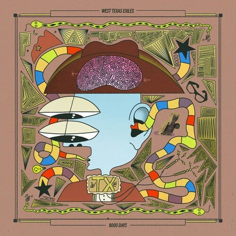 West Texas Exiles - 8000 Days CD New
