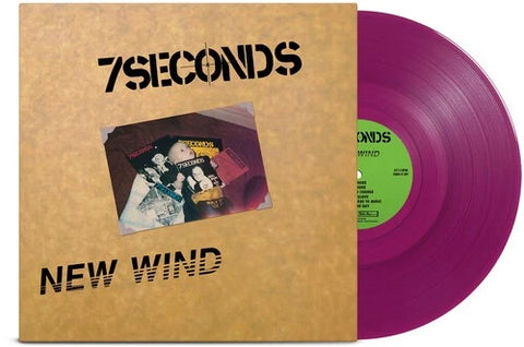 7Seconds - New Wind / Change In My Head (2 Lp Purple) Vinyl New