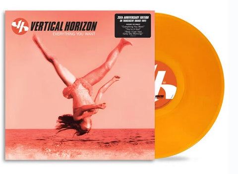 Vertical Horizon - Everything You Want (Translucent Orange) Vinyl New
