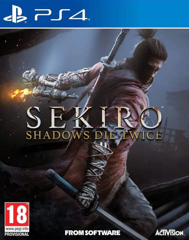 Sekiro Shadows Die Twice Import PS4 New