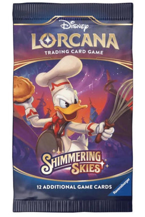 Disney Lorcana Shimmering Skies Booster Pack New