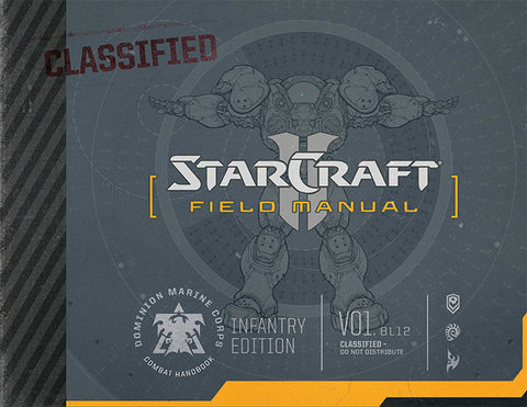 Star Craft 2 Field Manual Hardcover Hint Guide New