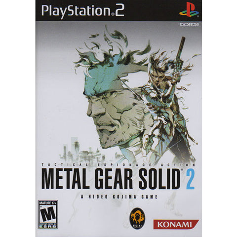 Metal Gear Solid 2 (Essentials Collection Variant) PS2 Used
