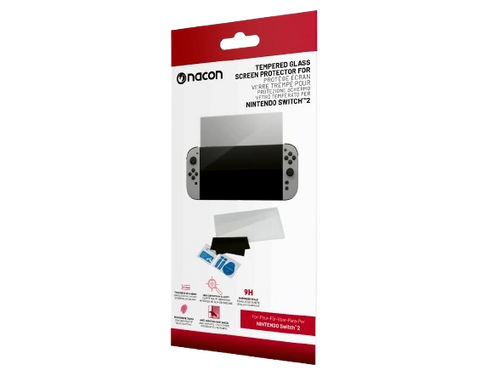Switch 2 Screen Protector Tempered Glass Nacon New