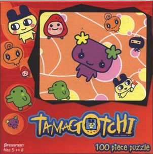 Original Tamagotchi Characters 100 Piece Puzzle Orange New