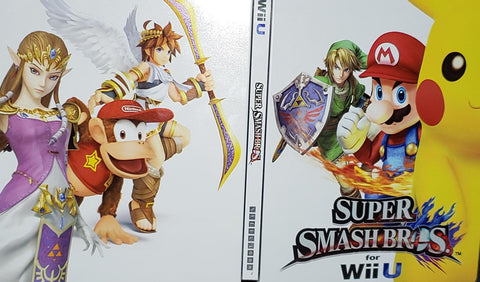 Super Smash Bros Steelbook Wii U Used