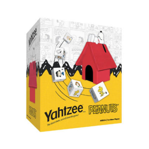 Yahtzee Peanuts Board Game New