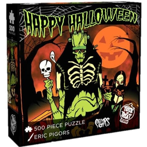 Happy Halloween 500 Piece Puzzle New