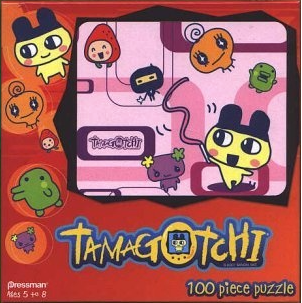 Original Tamagotchi Characters 100 Piece Puzzle Pink New
