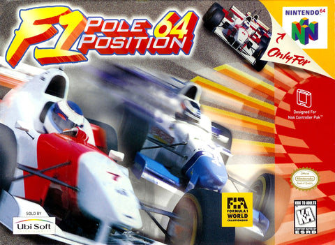 F1 Pole Position N64 Used Cartridge Only
