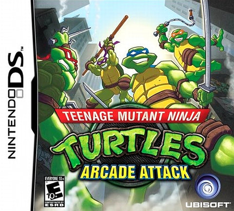 Teenage Mutant Ninja Turtles Arcade Attack DS Used Cartridge Only