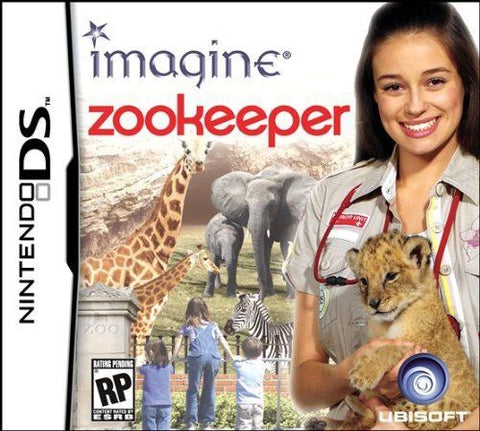 Imagine Zookeeper DS Used Cartridge Only