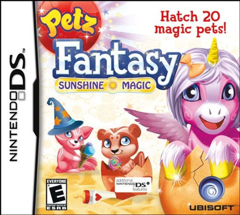 Petz Fantasy Sunshine Magic DS Used Cartridge Only