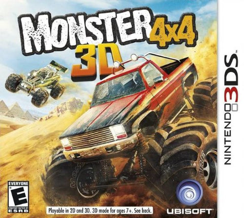 Monster 4X4 3DS Used Cartridge Only