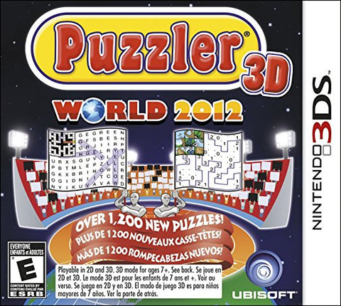 Puzzler World 2012 3DS Used Cartridge Only