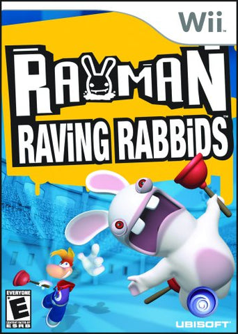 Rayman Raving Rabbids Wii Used