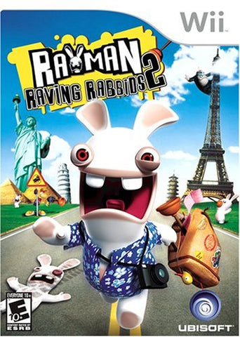 Rayman Raving Rabbids 2 Wii Used