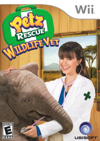 Petz Rescue Wildlife Vet Wii Used