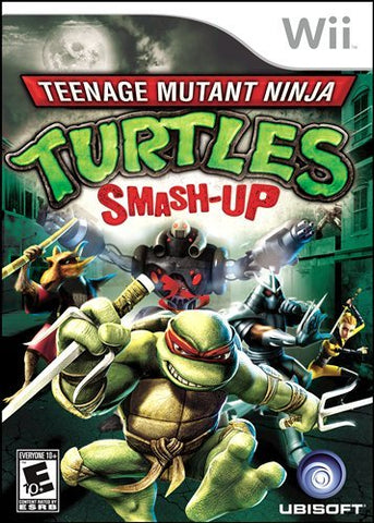 Teenage Mutant Ninja Turtles Smash Up Wii Used