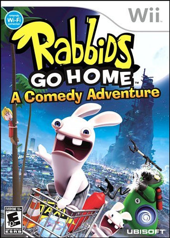 Rabbids Go Home Wii Used
