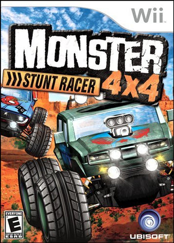 Monster 4X4 Stunt Racer Wii Used