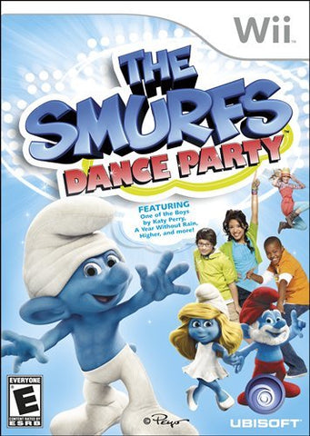 Smurfs Dance Party Wii Used